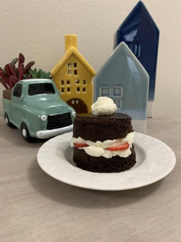 Kitchen and Craft: Chocolate Strawberry Mini Cakes